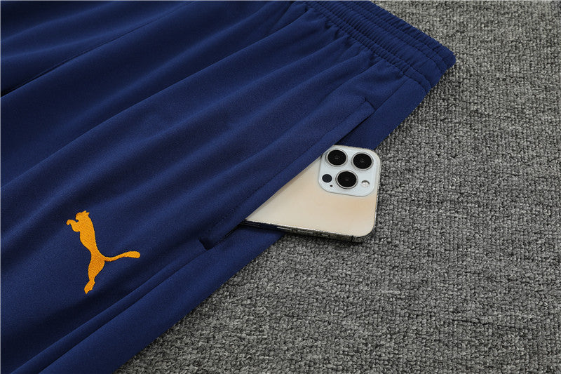 Conjunto de Treino Olympique de Marseille 23/24 Azul Marinho