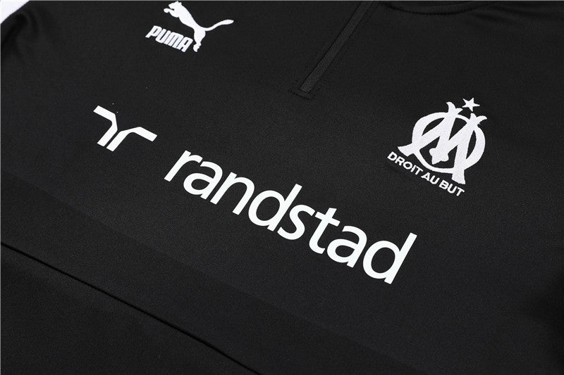 Conjunto de Treino Olympique de Marseille 23/24 Black