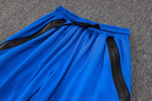 Conjunto de Corta Vento Adidas Lilás e Azul / 374