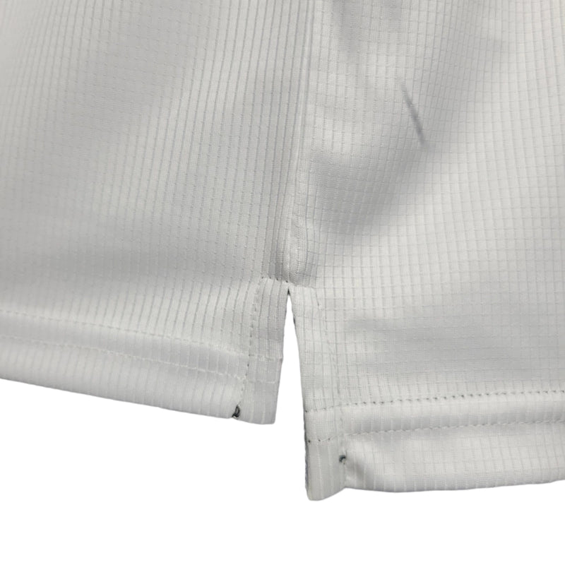 Camisa Vasco da Gama I Retrô 2000 - Kappa Torcedor Masculina - Branca com a faixa em preto e detalhes em amarelo e vermelho