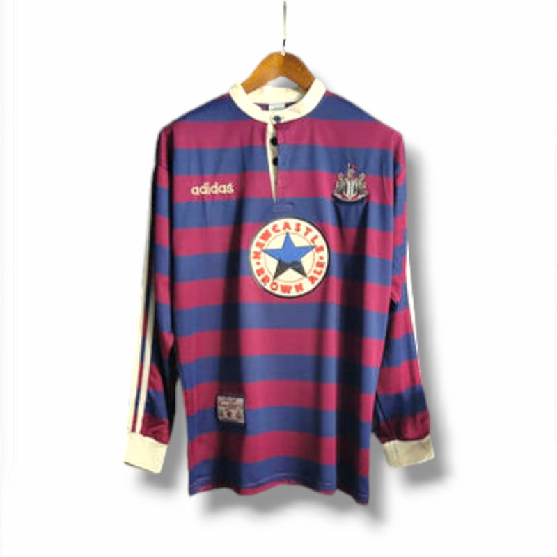 Camisa Retrô Newcastle 1996 - Manga Longa