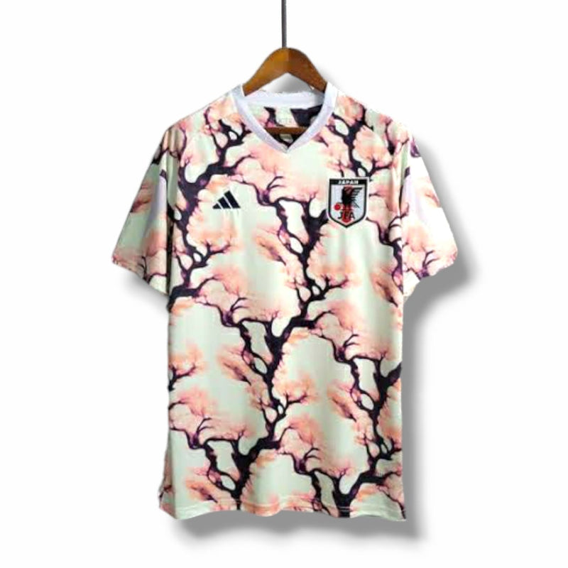 CAMISA SELEÇÃO JAPÃO CHERRY TREE 2023/24 TORCEDOR-ADIDAS-MASCULINA-BRANCA