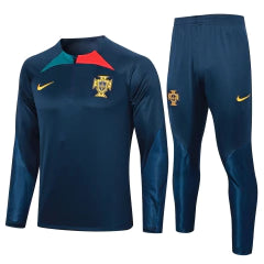 Conjunto de Treino Portugal 23/24 Azul Real