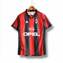 Camisa AC Milan 1998/99 Home Retrô