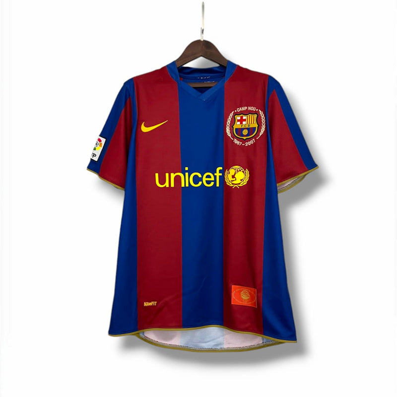 Camisa Barcelona 2007/08 Home Retrô