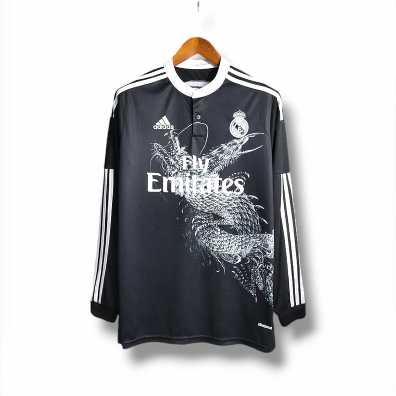 Camisa Real Madrid 2014/15 Manga Longa - 2 uniforme
