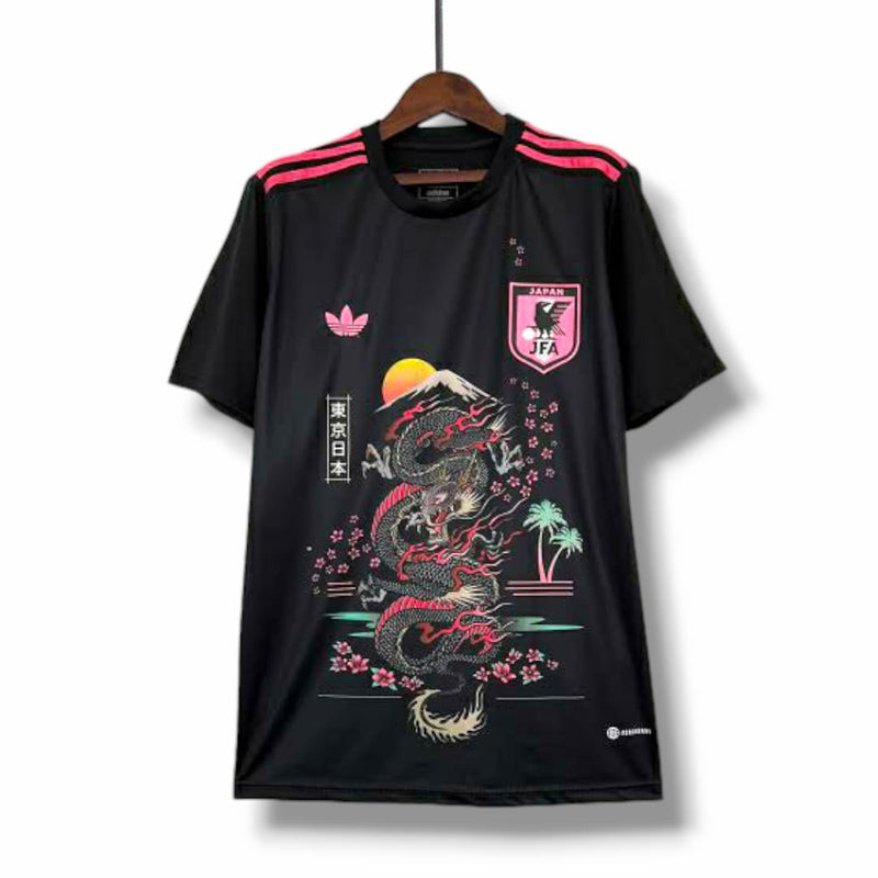 CAMISA SELEÇÃO JAPÃO TRAINING SUIT 2023/24 TORCEDOR-ADIDAS-MASCULINA-PRETO