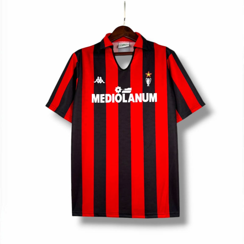 Camisa AC Milan 1989/90 Retrô Home