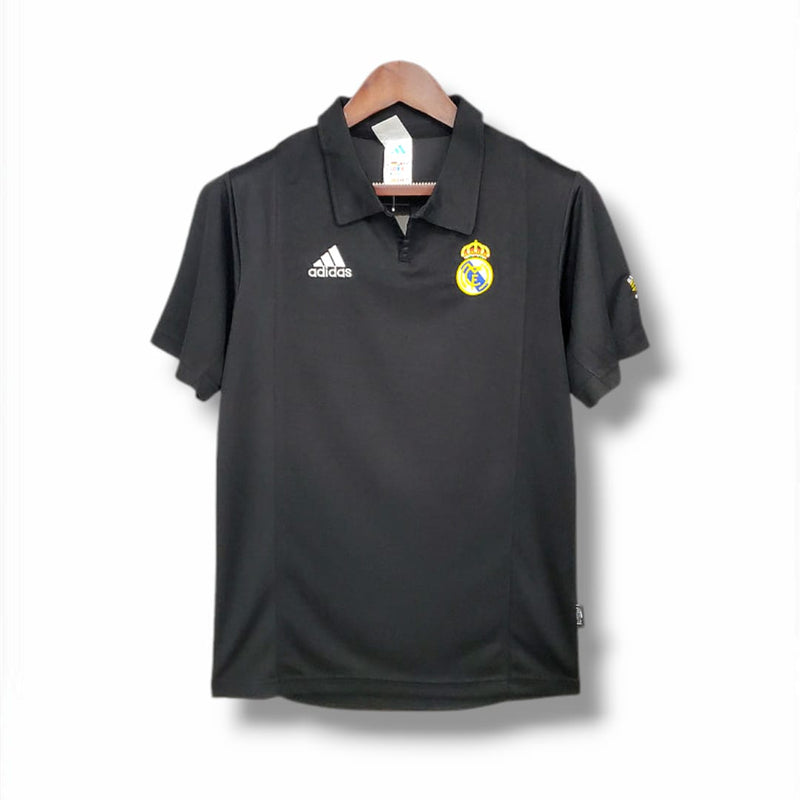 Camisa Real Madrid 2002/03 Black