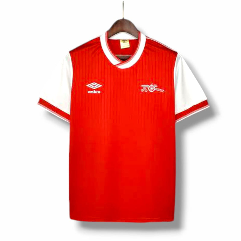 Camisa Arsenal Retrô 1983/1986 Vermelha e Branca - Umbro