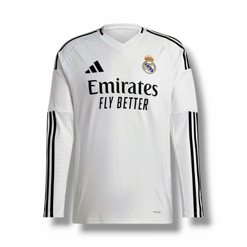 Camisa Real Madrid 2024/25  Manga Longa Torcedor Adidas