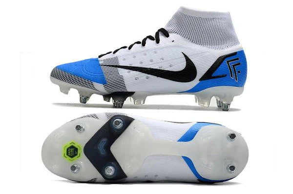Chuteira Campo Nike Mercurial Superfly V||| Elite SG PRO Anti Clog Travis Scott - Cano Alto