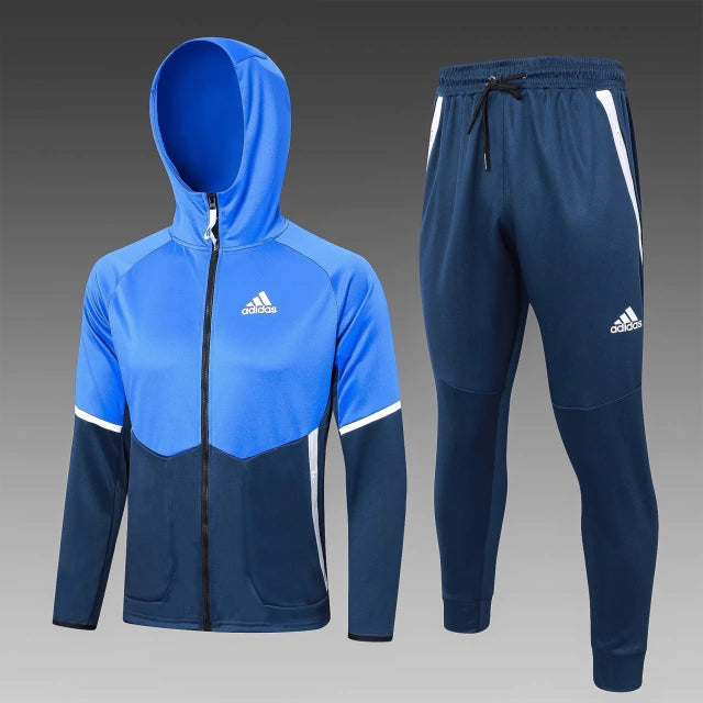 Conjunto de Corta Vento Adidas Azul / 374