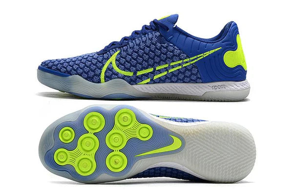 Chuteira Futsal Nike Phantom GT Azul/ Verde