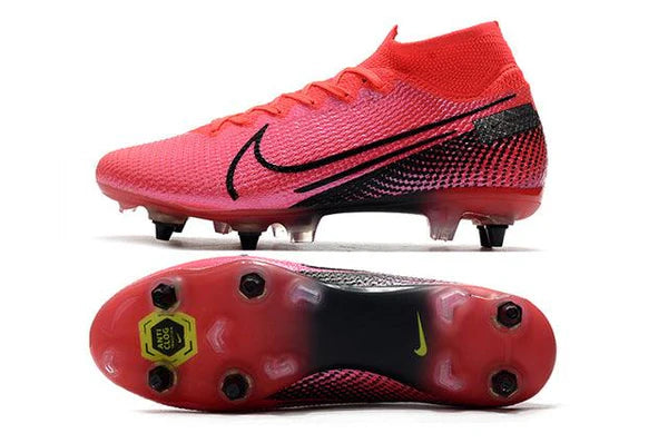 Chuteira Nike Mercurial Superfly 7 Elite SG - PRO Anti Clog Red Limited - Cano Alto