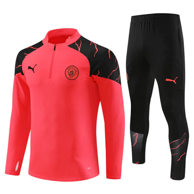 Conjunto de Treino Manchester City Rosa