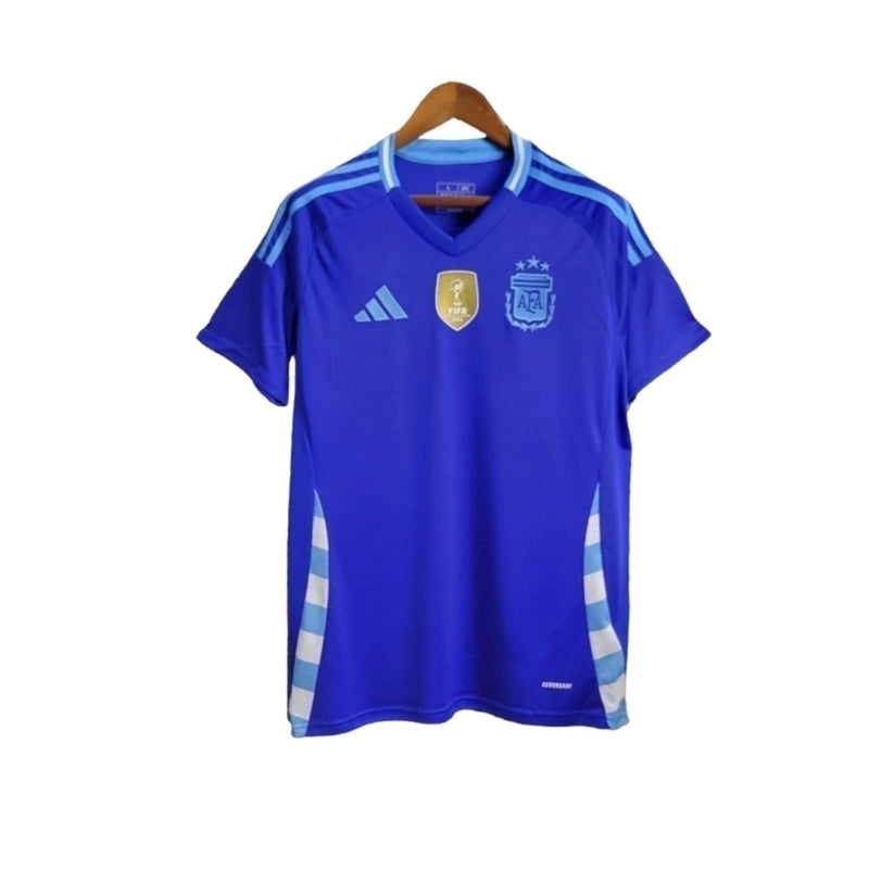 Camisa Seleção da Argentina II 24/25 + Patch Copa do Mundo