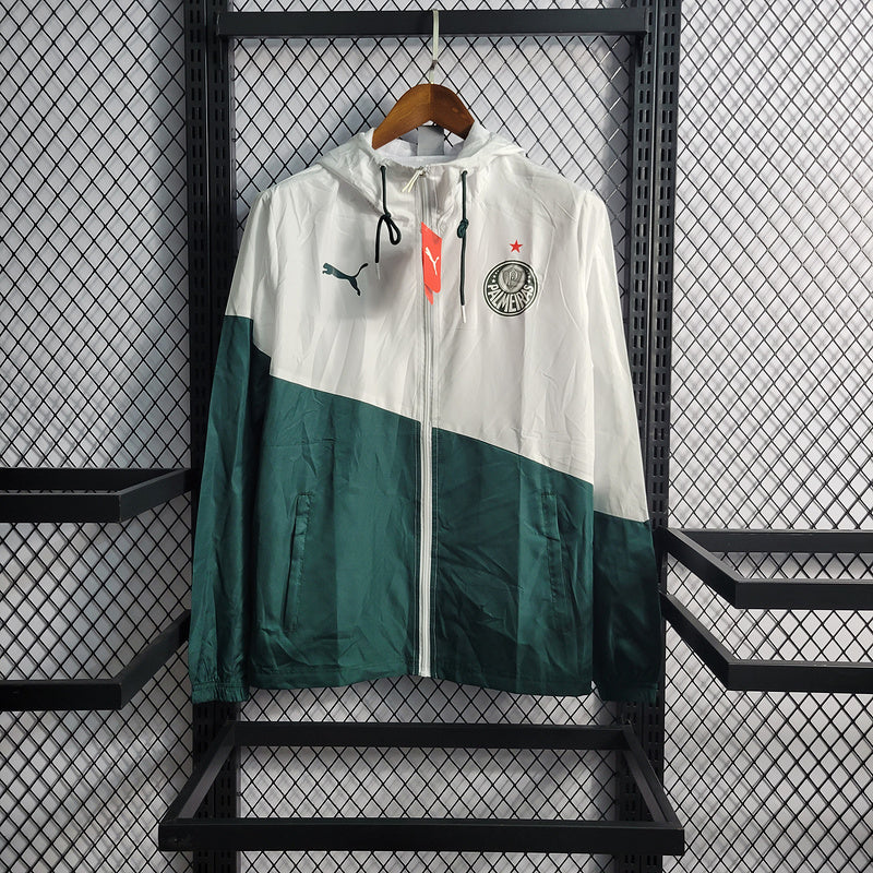 Corta Vento Palmeiras Verde/Branco - Puma