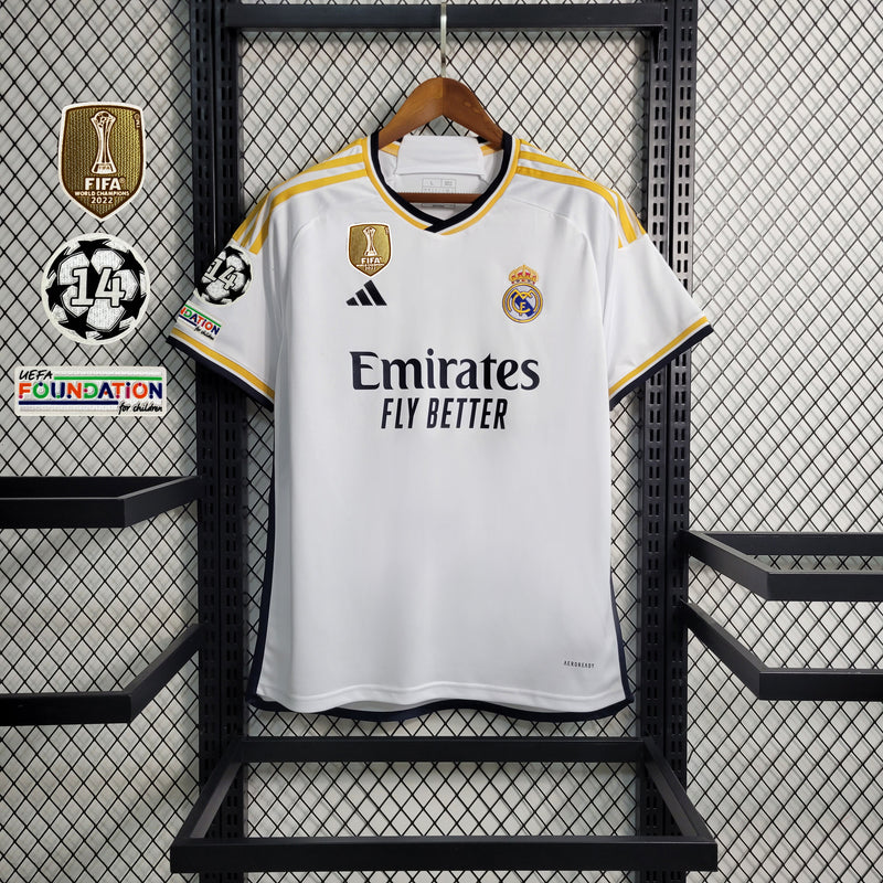 Camisa Real Madrid 23/24 + Patches