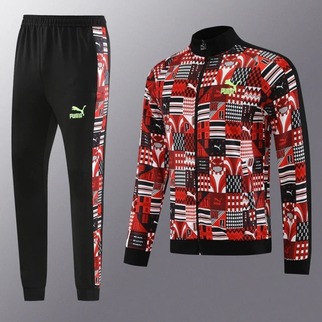 Conjunto de Agasalho Puma Vermelho / 734