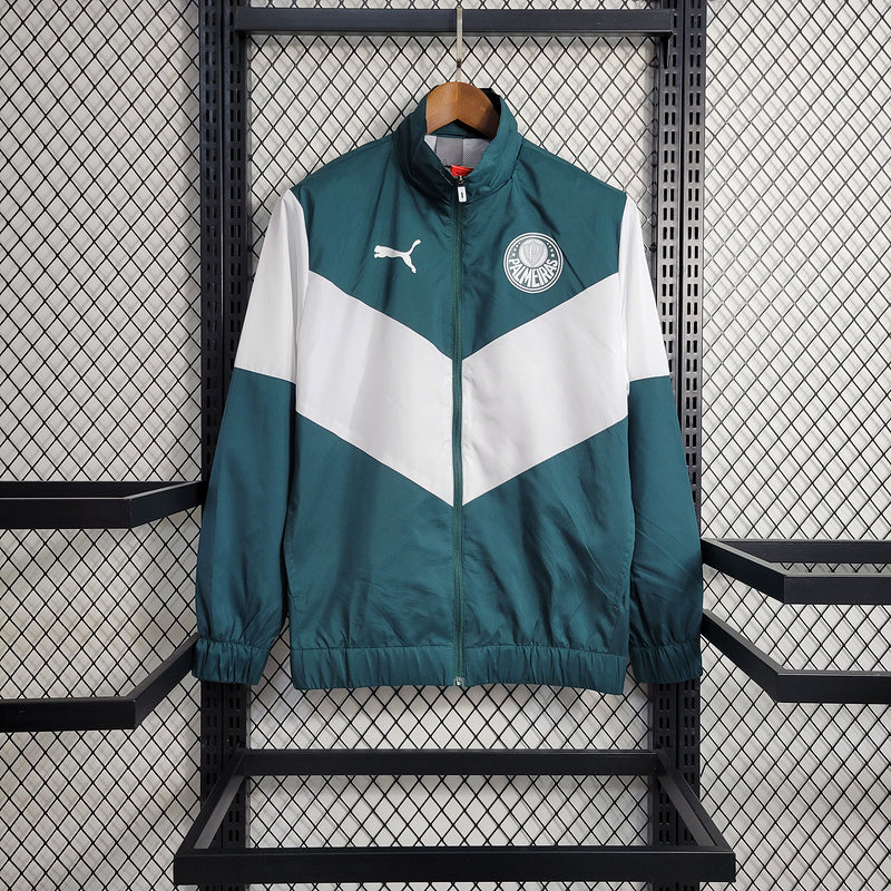 Corta Vento Palmeiras Branca/Verde