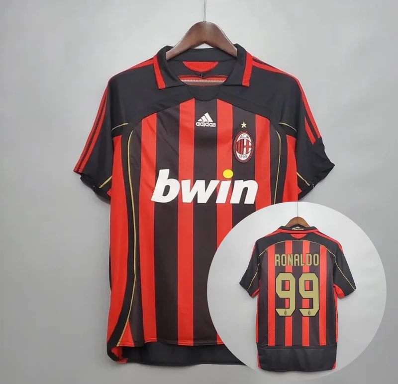 Camisa Ac Milan 2006/07 RONALDO 99