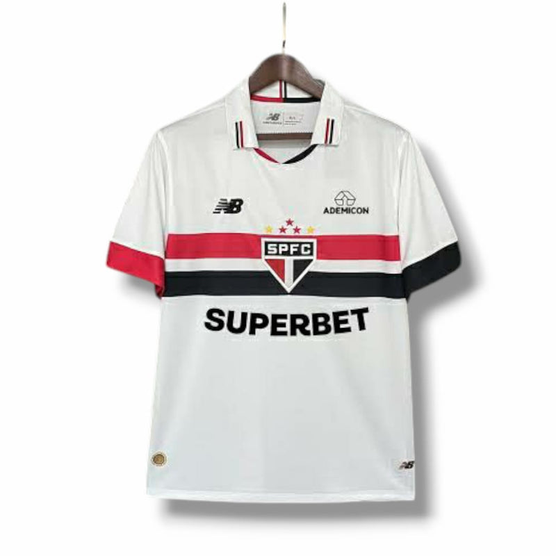 Camisa São Paulo New Balance 2024/25 c/ Patrocínios