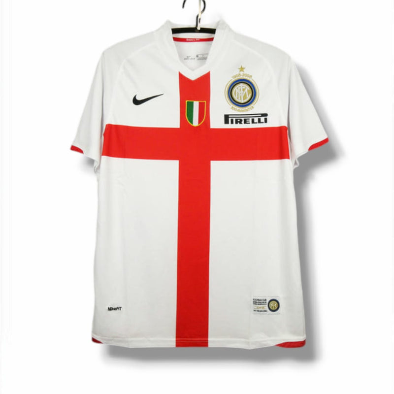 Camisa Inter de Milão 2007/08 Retrô Edição 100 anos