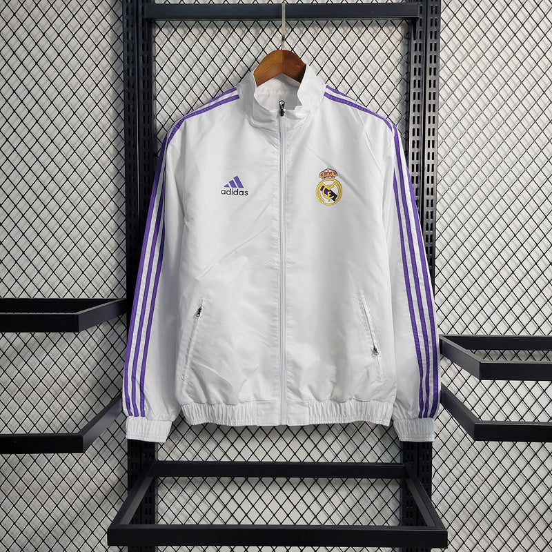 Corta Vento Real Madrid 23/24 Dupla Face