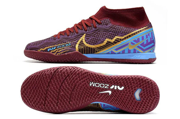 Chuteira Futsal Nike Air Zoom Superfly 9TF- Kylian Mbappé - Cano Alto