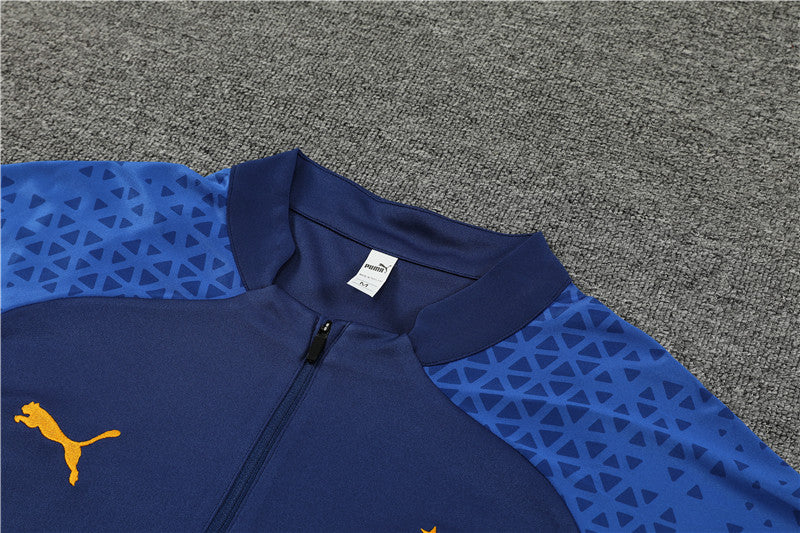 Conjunto de Treino Olympique de Marseille 23/24 Azul Marinho