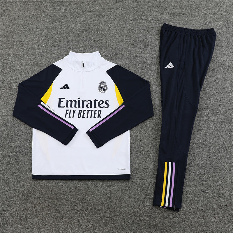 Conjunto de Treino Real Madrid 23/24 White