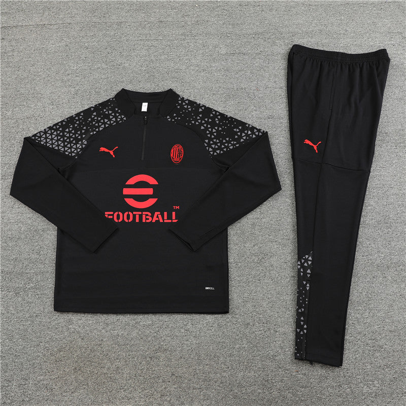 Conjunto de Treino Milan 23/24 Black