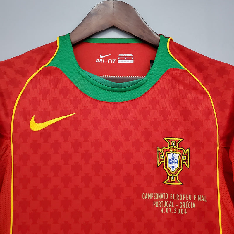 Camisa Retro Portugal 2004 home