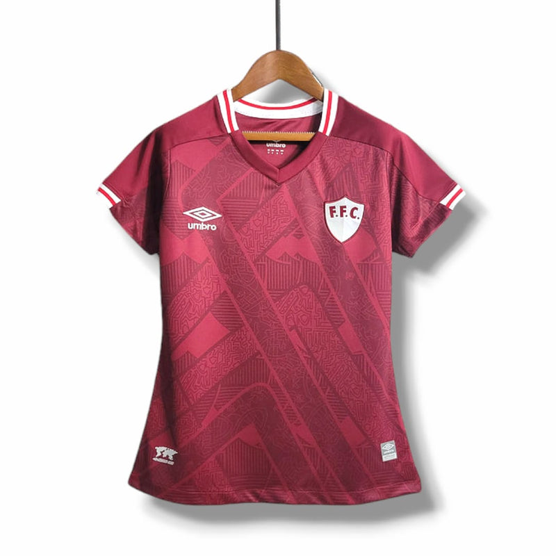 Camisa Fluminense 2023/24 Feminina grená