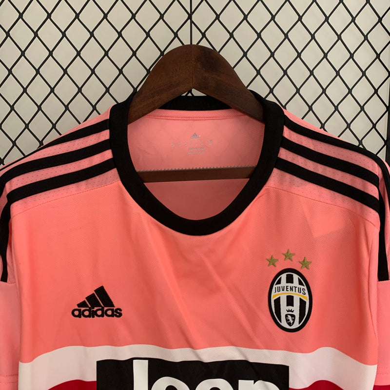 Camisa Juventus 2015/16 Manga Longa Away Retrô