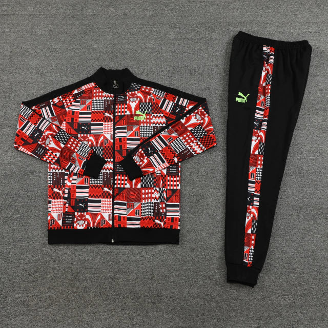Conjunto de Agasalho Puma Vermelho / 734