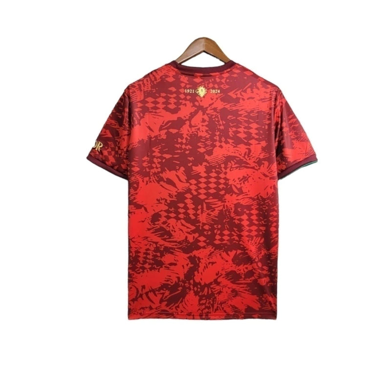 Camisa Seleção de Portugal Edição especial 2024/25 - Torcedor Nike Masculina - Vermelha com detalhes em verde