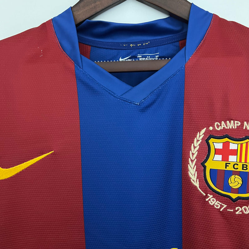 Camisa Barcelona 2007/08 Home Retrô