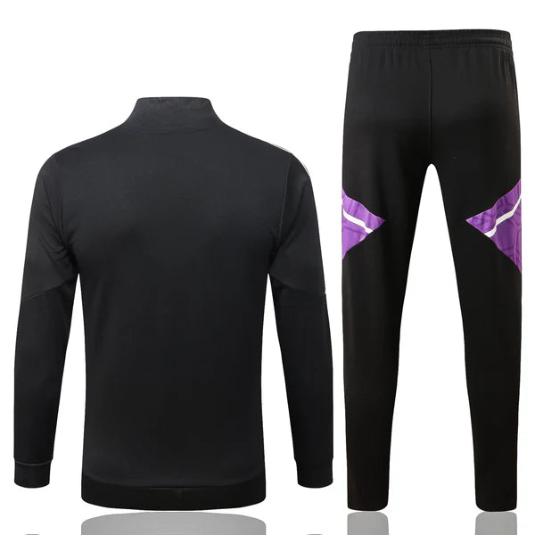 Conjunto de Treino Real Madrid 23/24 Preto / Roxo