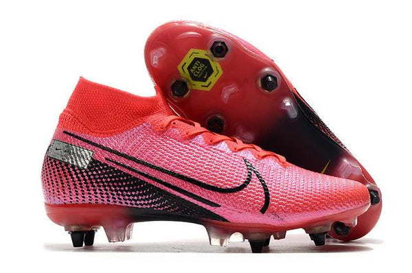 Chuteira Nike Mercurial Superfly 7 Elite SG - PRO Anti Clog Red Limited - Cano Alto