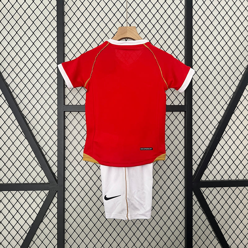 Kit Infantil Manchester United 2006/07 Retrô
