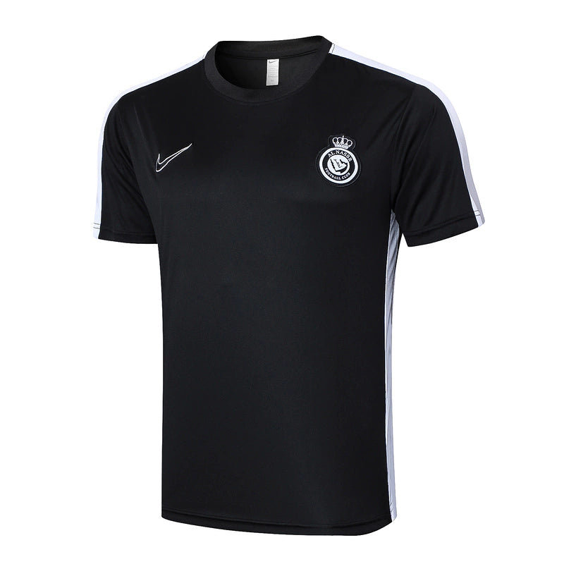 Kit Treino Al-Nassr Nike 2024/25 Camisa e Shorts Preto