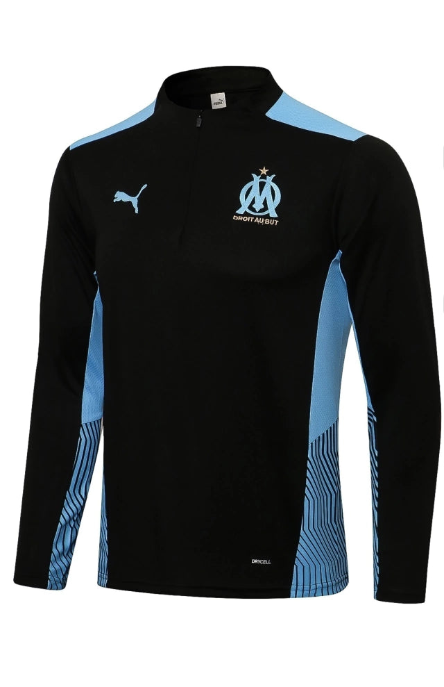 Conjunto de Treino Olympique Marseille Black