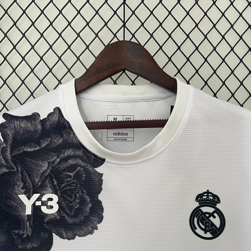 Camisa Real Madrid Y3 - 2024/25 Versão Branca