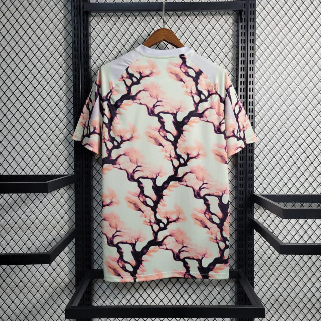 CAMISA SELEÇÃO JAPÃO CHERRY TREE 2023/24 TORCEDOR-ADIDAS-MASCULINA-BRANCA