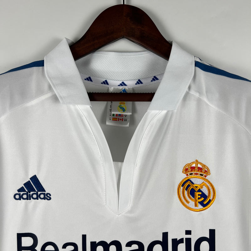 Camisa Real Madrid 2001/02 Retrô