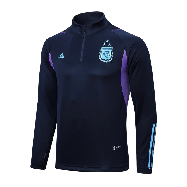Conjunto Argentina Azul Escuro