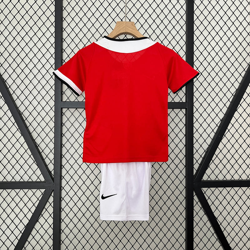 Kit Infantil Manchester United 2005/06 Retrô