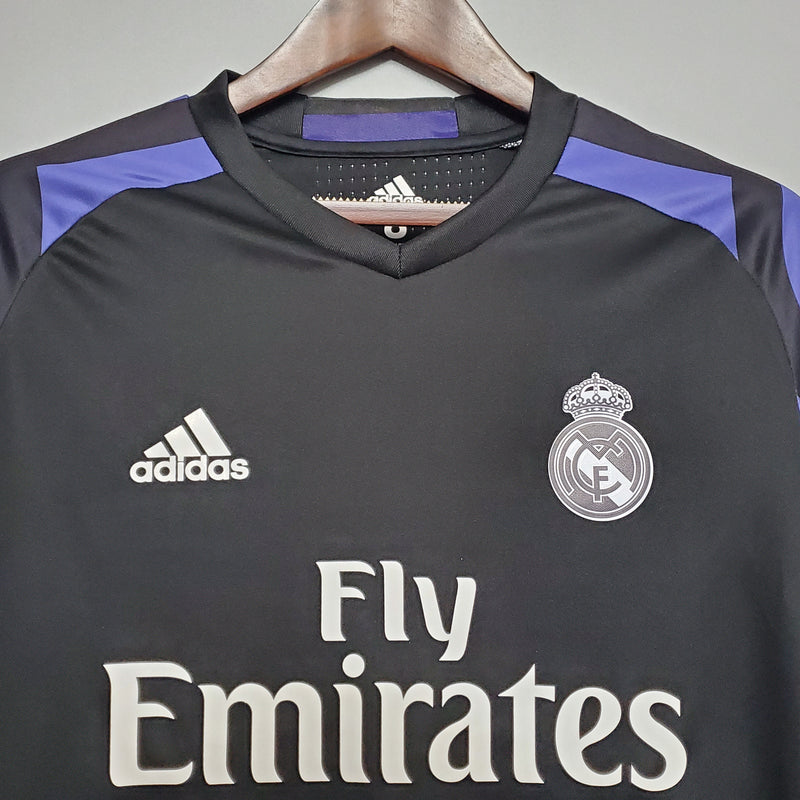 Camisa 3 Real Madrid 2015/16 Manga Longa